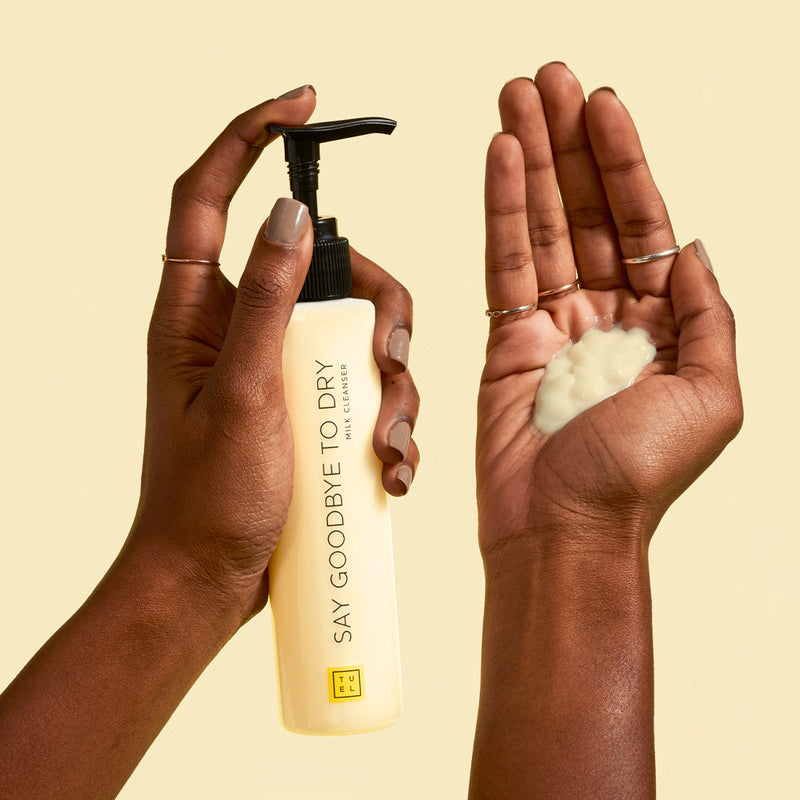Say Goodbye To Dry Milk Cleanser